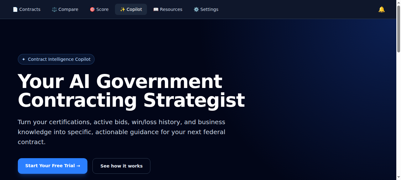 Contract Intelligence Copilot — Contrax strategist